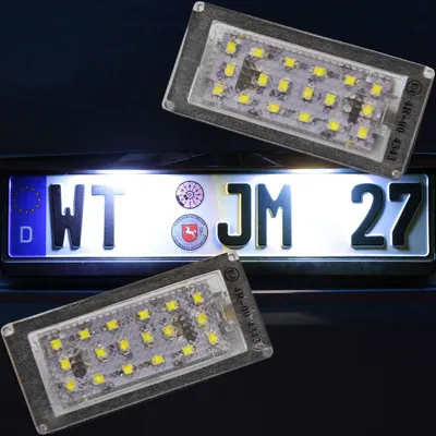 Produktbild von Led Kennzeichenbeleuchtung für BMW 3er E46 Cabrio Coupe LCI Facelift
