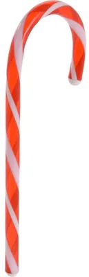 Produktbild von Deko Zuckerstange 33cm Weihnachtsdeko Adventsdeko Winterdeko Christbaumschmuck weiß rot