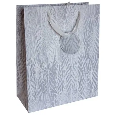 Produktbild von 41293 Geschenktragetasche beflockt - 26 x 32 x 12 cm