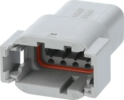 Produktbild von Amphenol AS-8SM 113 Kabelstecker ATM-Serie Stift, Kodierung A, 8-polig, Crimpanschluss Isolationsdurchmesser 1,35mm -