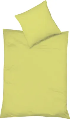 Zdjęcie produktu dla Pościel Provence z bawełny i lnu w kolorze pistacjowym 240 x 220 cm