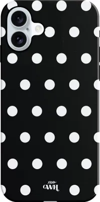 Produktbild von Polka Dots (Black)  - Kompatibel mit iPhone 16