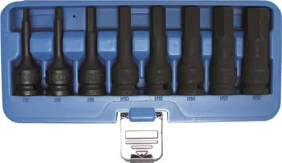 Obrázok produktu pre BGS technic Impact Bit Socket Set, Chrómmolybdénová oceľ, 1292 mm, 75 mm, 1,29 kg