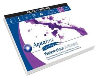 Immagine prodotto di Daler-Rowney Aquafine, acquerelli e gouache a freddo, spessore 1,4 mm, formato A4, colore naturale