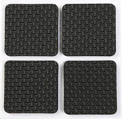 Image de Feutre de meuble autocollant - Dessous de meuble antidérapant & anti-rayures - Protections de sol - Carré 4 pièces 4cm