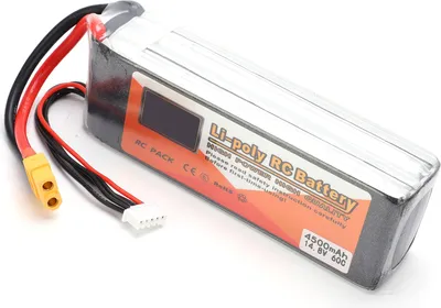 Obrázok produktu pre 14.8V 4500mAh 4S 60C Lipo Battery Pack s XT60 Plug RC batérie pre RC auto loď vrtuľník dron
