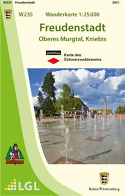 Zdjęcie produktu dla Mapa turystyczna 1:25 000 Freudenstadt