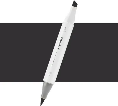 Image de Pinceau et ciseau double face OHUHU, WG130 Warm Grey 13