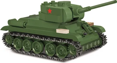 Produktbild von COBI 2702 Konstruktionsspielzeug Spielzeug Bauklötzen Bausteine kleine Armee Panzer T-34/85