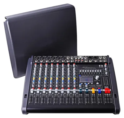 Produktbild von CMS600 - Audiomischpult - 8 Kanäle - Professionell - Staubschutzabdeckung - Für DJ, Live und Studio - 220-V-EU-Stecker