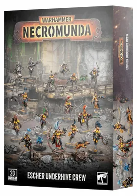 Obrázek produktu pro Warhammer Necromunda - Escher Underhive Crew (20 figurek)