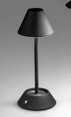 Produktbild von LED Tischlampe TOUCH matt schwarz H. 26cm aus Metall Formano WA