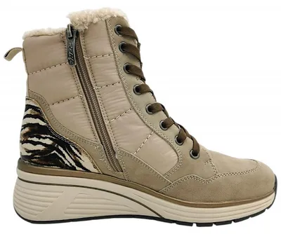 Produktbild von Relife Damenschuhe Schnürstiefel Grau Freizeit