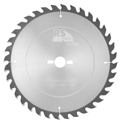 Productafbeelding van RStools HM cirkelzaag BasicLine Ø315 x 3,0 x 30 mm T=36 wisseltand