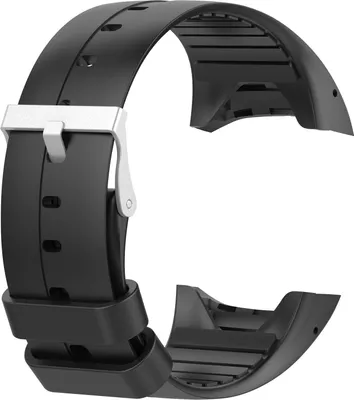 Produktbild von INF Uhrarmband Schwarz L Polar M400/M430