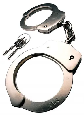 Produktbild von MFH De Lux Handschellen, Edelstahl, Doppelschloss
