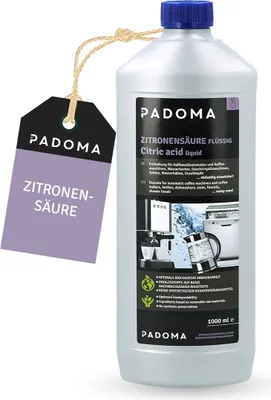 Produktbild von Padoma 10090132 Zitronensäure 1000 ml für Haushaltsgeräte