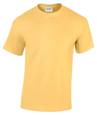 Image de Gildan - T-shirt unie homme/femme FK3080 (S) (jaune pâle)