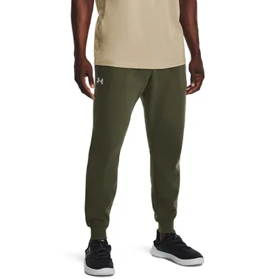 Image de Under Armour Hommes UA Rival Fleece Pantalon de jogging - 1379774, Couleur:Vert foncé, Textile:M