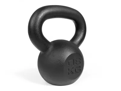 Immagine prodotto di Zipro Kettlebell 8 kg in ghisa – Peso solido con manico sferico per donne principianti Ghisa verniciata a polvere Impugnatura ergonomica per palestra domestica