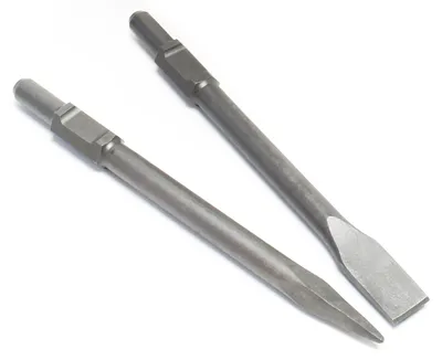 Produktbild von Set 2tlg. Spitzmeißel 25x415mm und Flachmeißel 25x410mm für Abbruchhammer