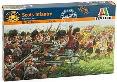 Image de Italeri 1:72 Set de figurines de l'infanterie écossaise