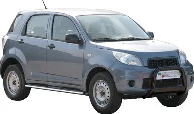 Image de Pare-buffle Avant pour Daihatsu Terios 2009-2018 63 mm en Acier Noir