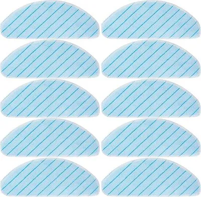 Immagine prodotto di 10 pz. di panni lavabili per mop per Ecovacs Deebot serie T9, T9 AIVI, T9 PRO, T9 MAX - Ricambi