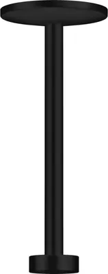 Productafbeelding van Hansgrohe plafondmontage Axor One, 300 mm, voor douchekop 280 2jet, matzwart, artikelnummer 48496670