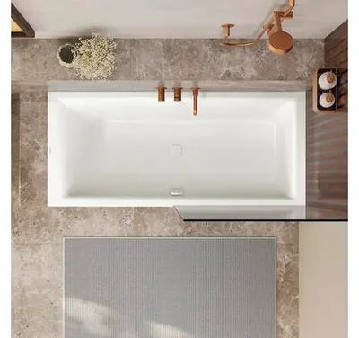 Produktbild von KALDEWEI Badewanne PURO NEXT COMBI 1435 170 x 80 cm alpinweiß glänzend 143500010001