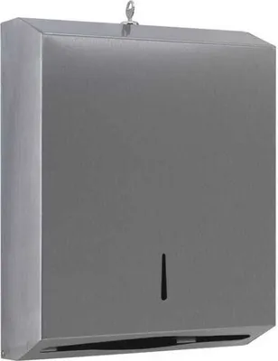 Immagine prodotto di Distributore di salviette di carta in acciaio inox spazzolato