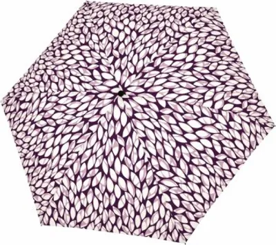 Produktbild von doppler Taschenregenschirm Regenschirm Fiber Havanna Leaves Indigo mehrfarbig