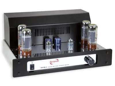 Produktbild von Dynavox Röhren-Vollverstärker VR-70E ll, chrom