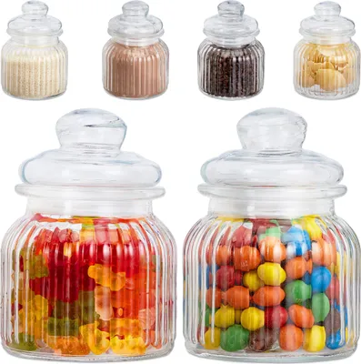 Obrázek produktu pro relaxdays 10027717_0 6 relaxdays Vorratsdosen-Set