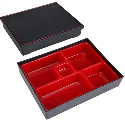 Produktbild von Lunchbox, Vorratsdose, Lebensmittelbox, Plastikboxen für Kinder, Erwachsene, Büro, Picknick, Japanisch