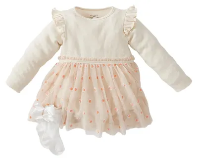 Produktbild von DeFacto Mädchen Z7366a2 Overalls, Ecru, 3-6 Monate EU