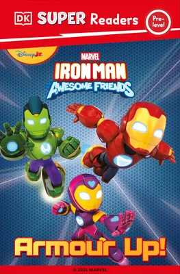 Obrázek produktu pro DK Super Reader Pre-Level Marvel Iron Man and His Awesome Friends Armour Up!
