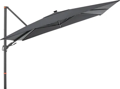 Produktbild von Doppler myZone Pendelschirm Side LED 300 x 220 cm Sonnenschirm 3 Farben Ampelschirm 451280 840 Anthrazit