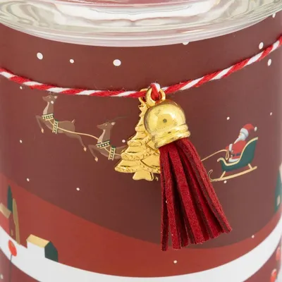 Produktbild von Bedruckte duftkerze 265g glasbehälter assortiert - Feeric Lights & Christmas