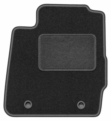 Zdjęcie produktu dla Dywanik samochodowy welurowy kierowcy do Ford Fiesta MK7 (2008-2011, hatchback) grafitowy, dopasowany – Wielganizator LUX