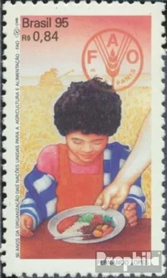 Produktbild von Briefmarken Brasilien 1995 Mi 2638 (kompl.Ausg.) postfrisch Welternährungsorganisation