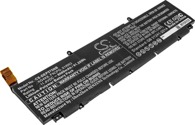 Produktbild von TECHTEK Laptop Akkus Kompatibel mit [DELL] Precision 5750 0YY3V, Precision 5750 370P9, Precision 5750 3JGT0, Precision 5750 4RWVR, Precision 5750 6MV