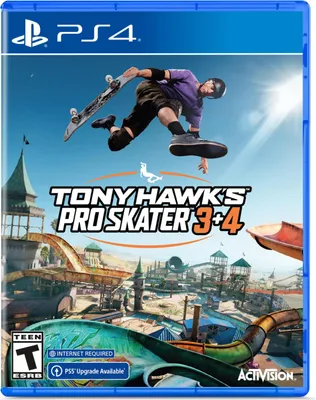 Productafbeelding van Activision, Tony Hawk's Pro Skater 3+4, PS4, Online multiplayer game, 4K