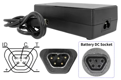 Productafbeelding van PowerSmart batterijoplader, 42V, 2A, voor 36V lithium-ion batterijen, geschikt voor het Egoing systeem