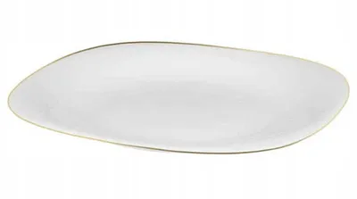 Produktbild von Flacher quadratischer Dessertteller 21,5 cm weiß