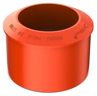 Obrázek produktu pro BRYZA Redukce svodu plastová Ø 110/90 mm, Cihlově červená RAL 8004