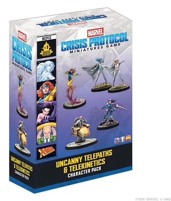 Produktbild von Marvel Crisis Protocol Uncanny Telepaths & Telekin - Miniaturenspiel Erweiterung - EN/ES/FR