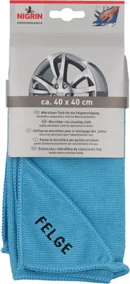 Produktbild von NIGRIN Performance Microfaser-Tuch Felge (40x40cm)
