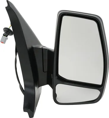 Image de Johns, Rétroviseur extérieur adaptable sur Ford Transit Custom 12 04/12- côté droit passager. Noir 2123225 1805825 BK2117682AL5JA6 BK2117682AE5JA6 1766326 176657