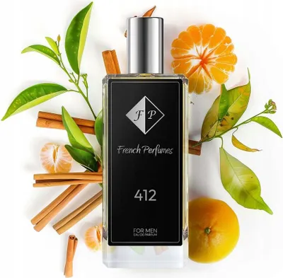Obrázek produktu pro FP French Perfumes | Pánský parfém č. 412 - 1Milliooon Privee - 104 ml - 20 % parfémový olej | Orientálně-dřevitá vůně - a smyslná